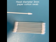 ECO 3 mm Tête double pointue Boucles de coton industriel Nettoyage de précision