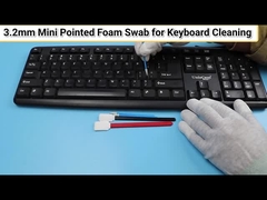 Le moule de précision nettoyant le Cleanroom aigu micro d'astuce de mousse d'ESD tamponnent 3.2mm non pelucheux