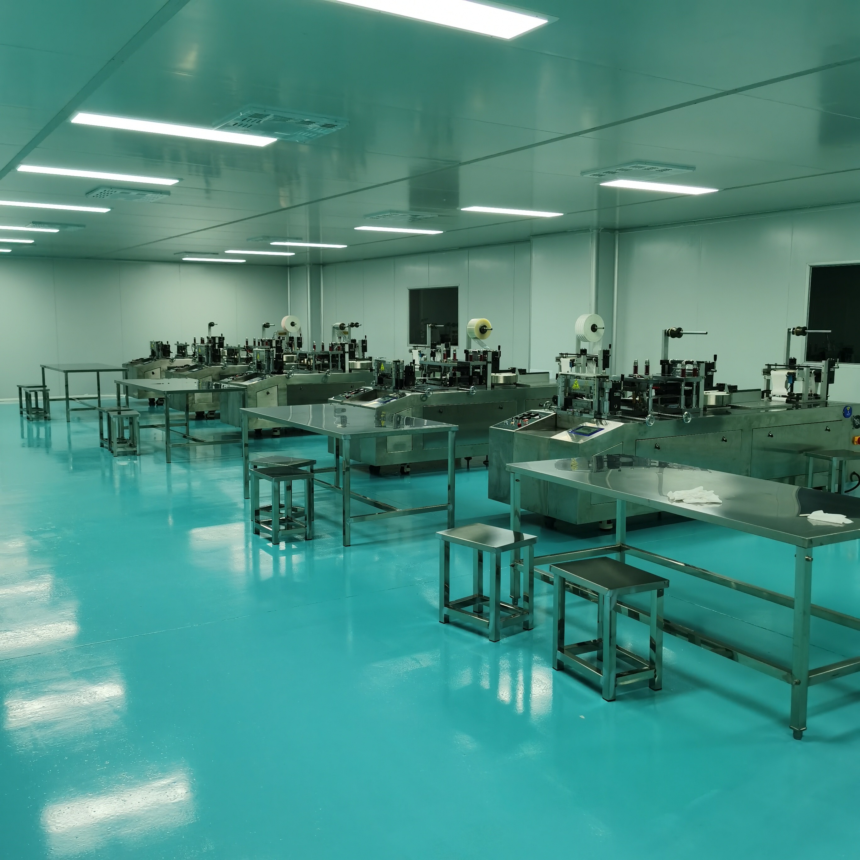 suzhou jintai antistatic products co.ltd ligne de production en usine