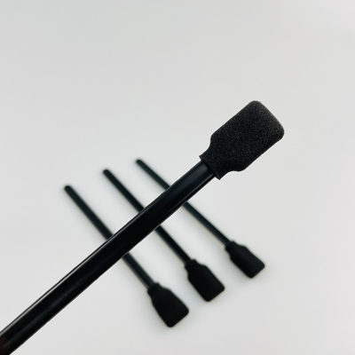 L'écouvillon noir propre pp d'astuce de mousse de traceur collent le rectangle carré matériel