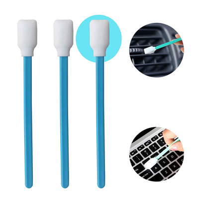 L'astuce de nettoyage de mousse de Printerhead tamponne avec la poignée bleue