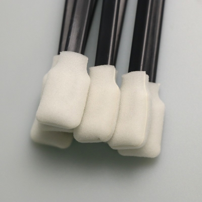 Imprimante principale Cleaning Foam Swabs de format d'éponge carrée plate avec la poignée noire