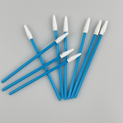Écouvillon principal 3" d'astuce de polyester de petit tergal aigu double couche non pelucheuse