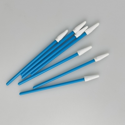 Écouvillon principal 3" d'astuce de polyester de petit tergal aigu double couche non pelucheuse