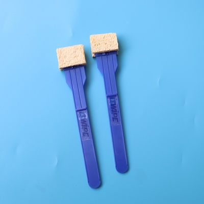 La collection de spécimen élevée d'éponge d'absorptivité tamponne le bâton monté