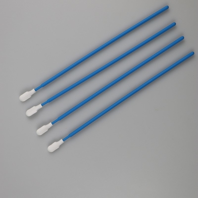 6,5" long polyester non pelucheux de poignée tamponne le nettoyage de tergal de palette de Cleanroom