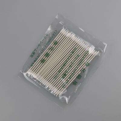 le tampon de coton aigu de papier biodégradable de 2.2mm Q incline pour le nettoyage de charge de téléphone