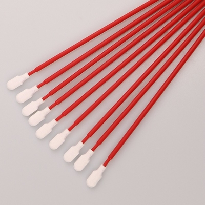 long écouvillon d'astuce de polyester de Cleanroom de poignée de 165mm pour le nettoyage de carte PCB