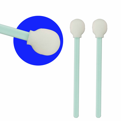 La grande astuce ronde de mousse de voiture tamponne le coton poignée rigide de 5 pouces