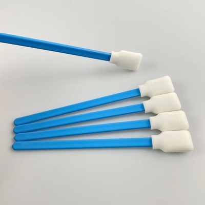 Écouvillons bleus plats de nettoyage de mousse de rectangle permettant l'absorption rapide des contaminants