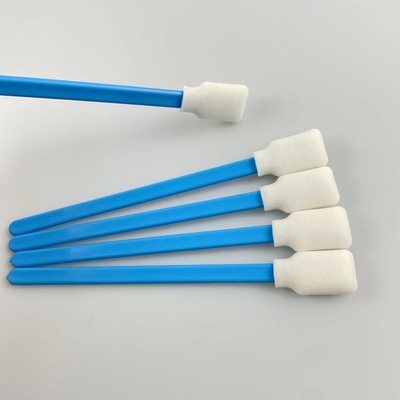 Écouvillons fortement absorbants de mousse pour la poignée bleue de tête de palette de nettoyage dissolvant