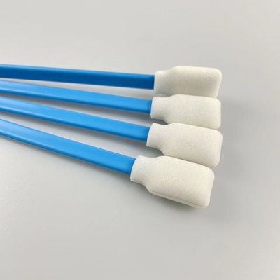 Écouvillons bleus plats de nettoyage de mousse de rectangle permettant l'absorption rapide des contaminants