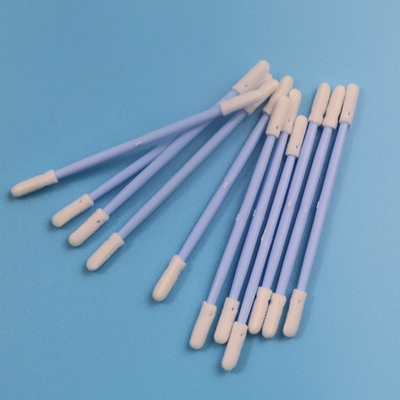 Le Cleanroom principal rond micro d'éponge écument l'écouvillon 3.2mm non pelucheux