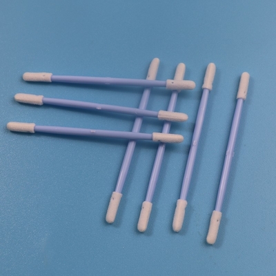 Le Cleanroom principal rond micro d'éponge écument l'écouvillon 3.2mm non pelucheux