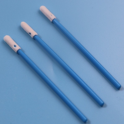 Bâtons de nettoyage d'écouvillon de mousse principale ronde non pelucheuse du moule TX742 pour le Cleanroom