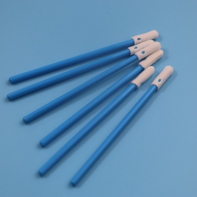 Bâtons de nettoyage d'écouvillon de mousse principale ronde non pelucheuse du moule TX742 pour le Cleanroom