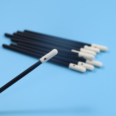 Écouvillon rond 3.2mm de mousse de Mini Head Black Handle Sponge non pelucheux