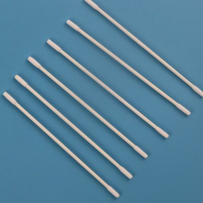 écouvillon de coton-tige de double culasse de 2mm pour le nettoyage industriel écologique