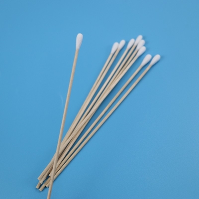 6" Qtips en bois longs de tampon de coton de bâton écologiques