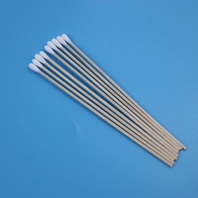 6" Qtips en bois longs de tampon de coton de bâton écologiques