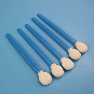 Écouvillon bleu TX708 d'astuce de mousse de Cleanroom d'entretien automobile de poignée non pelucheux