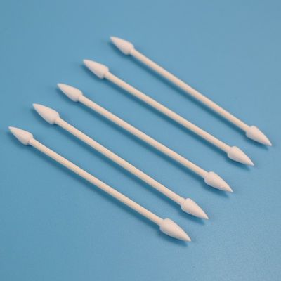 Double tampon de coton aigu de Qtips de têtes