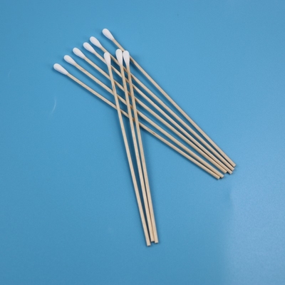 6" long coton en bois écologique Bud Swab For Daily Use de bâton