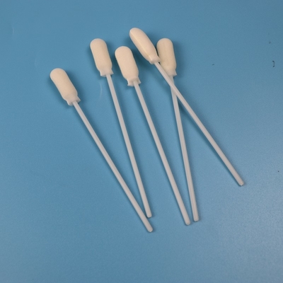 Les ABS collent l'écouvillon de échantillonnage jetable de grande astuce ronde de mousse de 10cm stérile