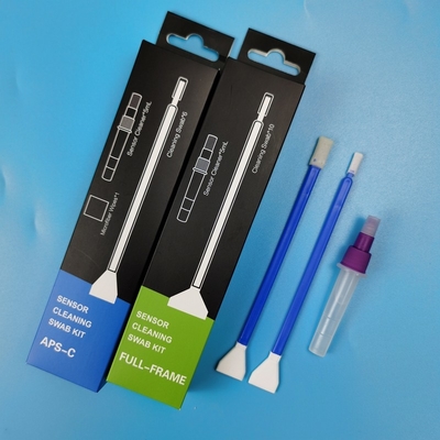 Microfiber doux tamponne la poussière de lentille de caméra CCD enlèvent le kit de nettoyage de capteur