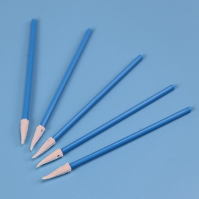 Pp rigides collent l'écouvillon aigu pointu de Cleanroom d'ESD d'astuce de mousse d'éponge pour le nettoyage d'usine