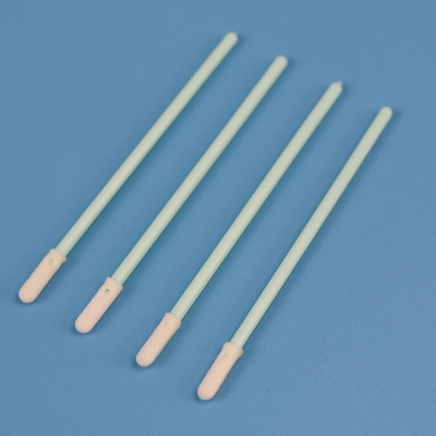 TX74 pp verts non poussiéreux collent des écouvillons d'astuce de mousse de nettoyage de précision pour le Cleanroom