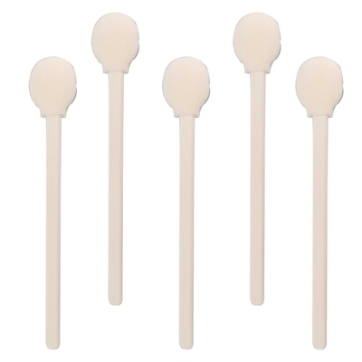L'écouvillon non pelucheux de mousse d'unité centrale de T-11 5mm avec pp collent pour le nettoyage de tête d'impression
