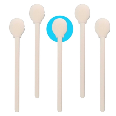 Les écouvillons de nettoyage de mousse de l'unité centrale 100PCS moulent l'écouvillon de nettoyage avec le bâton de pp