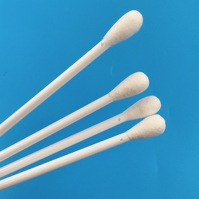 Tampon de coton jetable de 7,4 pouces médical avec le grand trou principal sur des bâtons de nettoyage de poignée