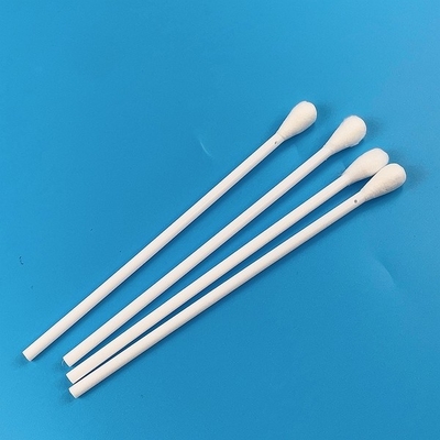 Tampon de coton jetable de 7,4 pouces médical avec le grand trou principal sur des bâtons de nettoyage de poignée