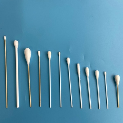 Écouvillons jetables en coton stériles de 130 mm EO stérilisés pour la collecte d'échantillons