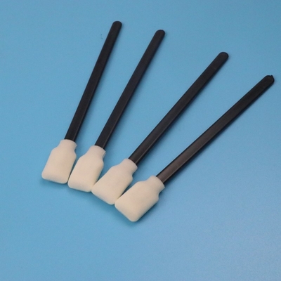 50pcs/Bag pp noirs non pelucheux collent l'écouvillon de mousse de rectangle de Cleanroom pour le nettoyage de moule