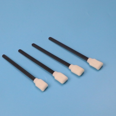 50pcs/Bag pp noirs non pelucheux collent l'écouvillon de mousse de rectangle de Cleanroom pour le nettoyage de moule