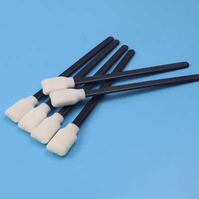 50pcs/Bag pp noirs non pelucheux collent l'écouvillon de mousse de rectangle de Cleanroom pour le nettoyage de moule