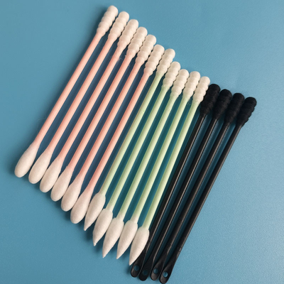 Rond enveloppé individuel qui respecte l'environnement et tampon de coton en spirale pour l'élimination de maquillage