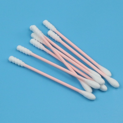 le tampon de coton cosmétique du bâton 50pcs/Bag de papier qui respecte l'environnement bourgeonne pour l'application de maquillage