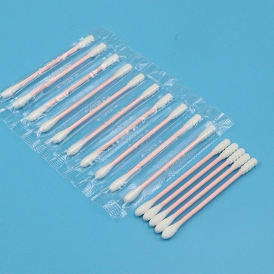 le tampon de coton cosmétique du bâton 50pcs/Bag de papier qui respecte l'environnement bourgeonne pour l'application de maquillage