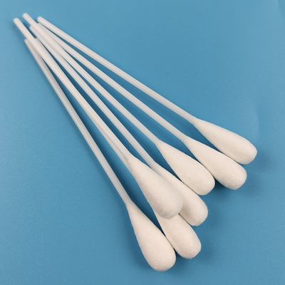 grand tampon de coton principal rond de Bud Biodegradable Makeup Removing Applicator de coton de Qtips de 10mm