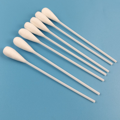 grand tampon de coton principal rond de Bud Biodegradable Makeup Removing Applicator de coton de Qtips de 10mm