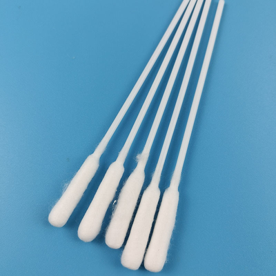 Long coton hygiénique blanc biodégradable Bud Swab de tampon de coton de cylindre pour le cosmétique
