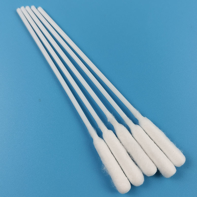 Long coton hygiénique blanc biodégradable Bud Swab de tampon de coton de cylindre pour le cosmétique
