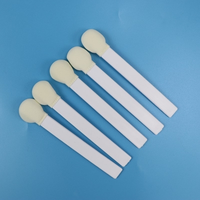 Pp jetables collent le grand applicateur principal rond d'écouvillon de mousse d'éponge de 30mm pour l'usage médical