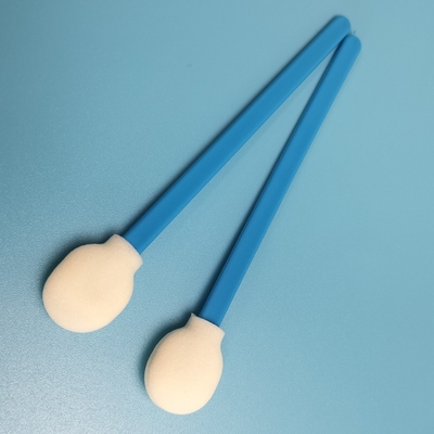 Nettoyage industriel sans lingots écouvillons en mousse d'éponge ronde pour salle blanche