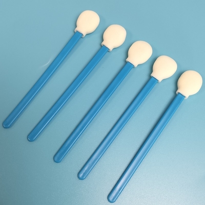 Nettoyage industriel sans lingots écouvillons en mousse d'éponge ronde pour salle blanche