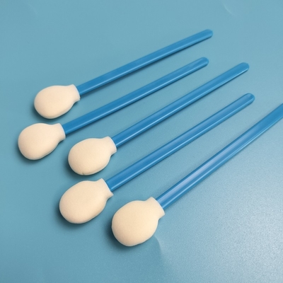 Nettoyage industriel sans lingots écouvillons en mousse d'éponge ronde pour salle blanche